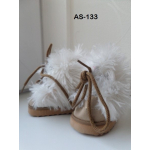 eskimolaarzen bruin van helemaal bont 7 cm